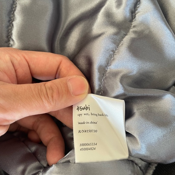 KSUBI bomber jacket / Black / Size S / Classic Embroidered back - Picture 8 of 10